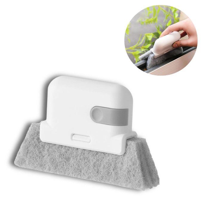 Window & Groove Cleaning Brush | Multi-Function Track Cleaner | Small Spaces Cleaning Kit
