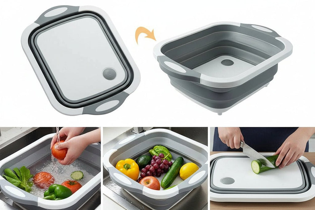 3-in-1-collapsible-chopping-board-colander-fruit-basket-40x30cm-9383959 - Anko Living