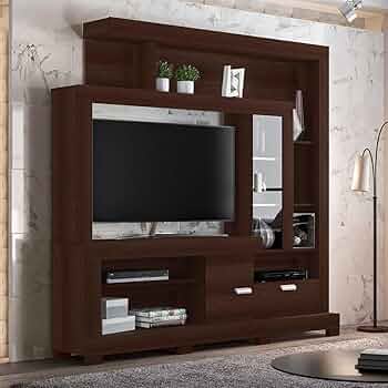 Tecnomobili E1709 Entertainment Wall Unit | Executive Tobacco TV Center | 193cm Height