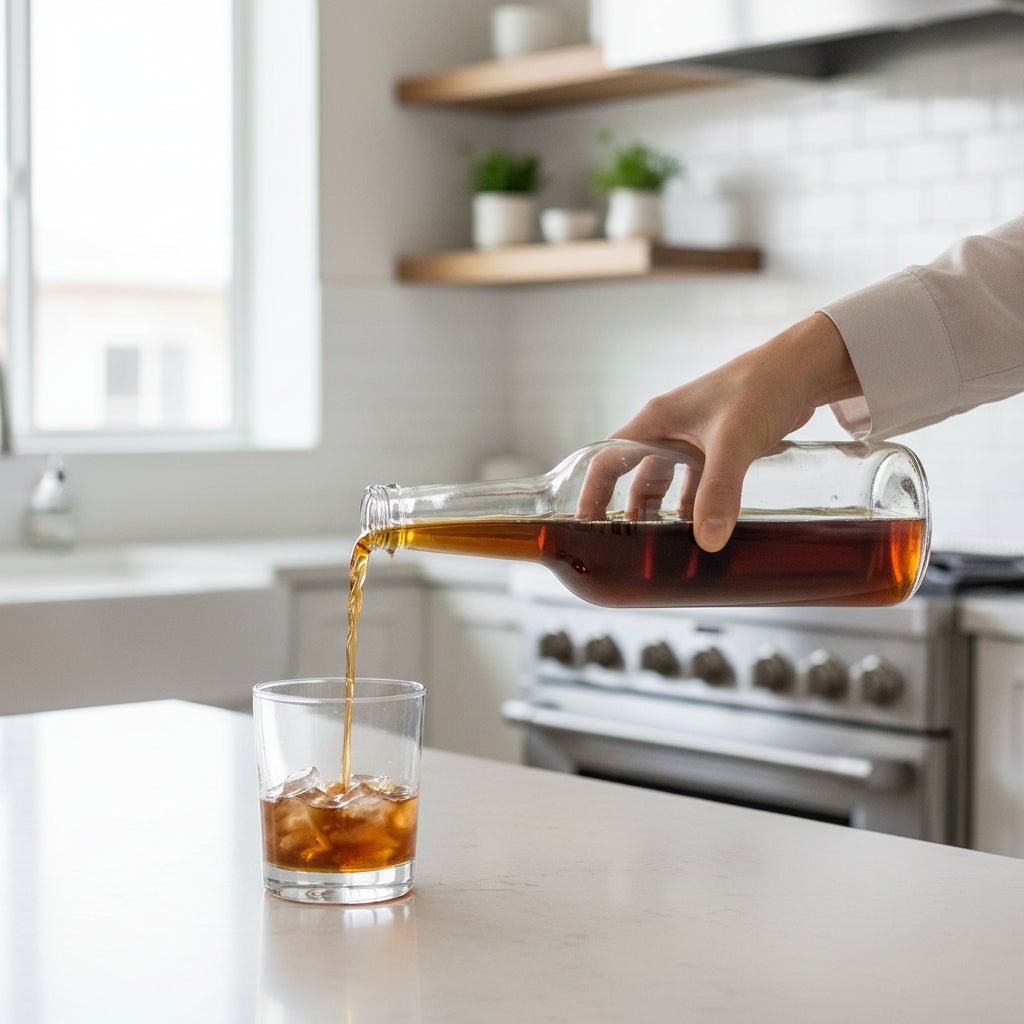 750ml-glass-bottle-deca-round-bottle-kenya-1592206 - Anko Living