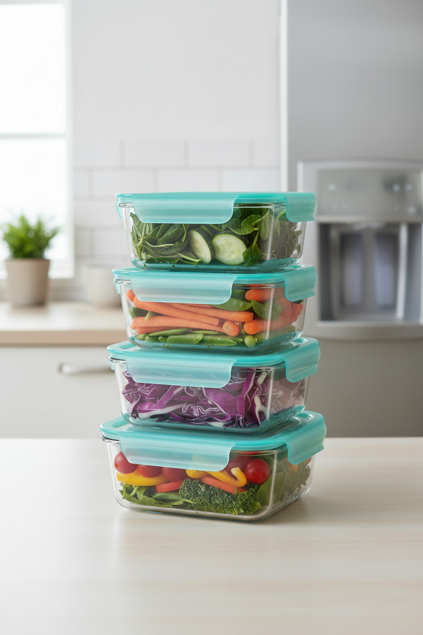 airtight glass container for fridge and freezer Nairobi meal prep storage