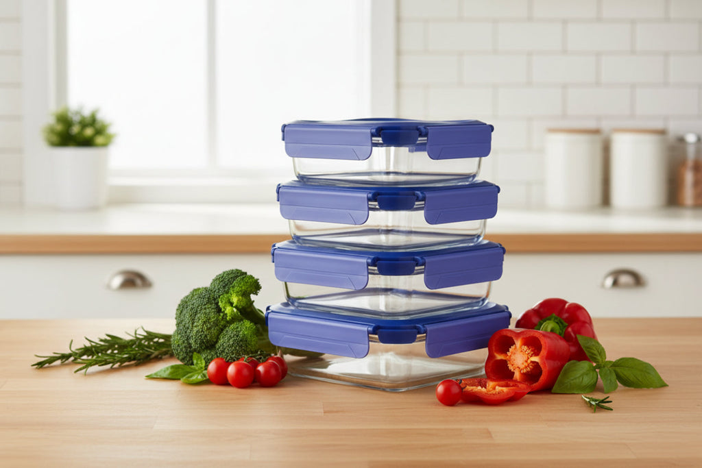 meal prep glass container Nairobi rectangular glass food storage container