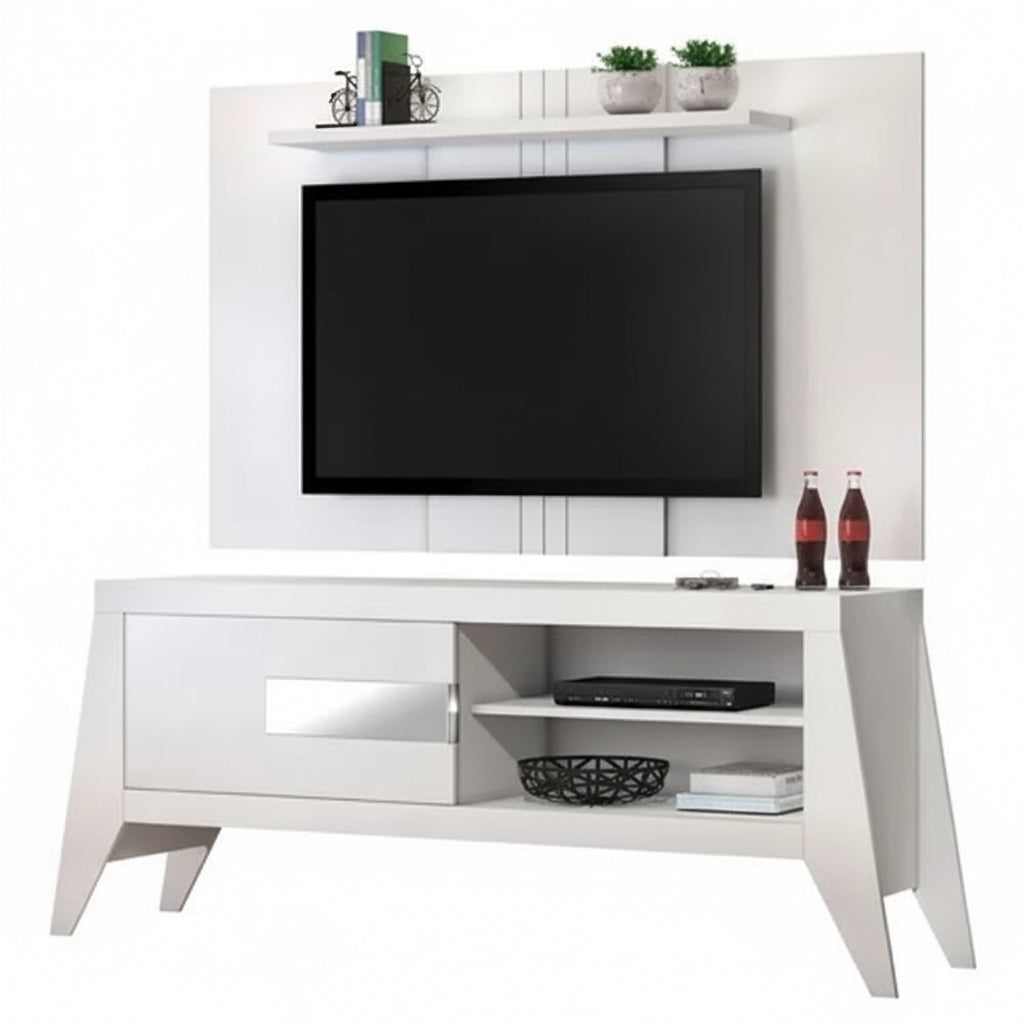 Avila Entertainment Wall Unit | Modern Brazilian TV Center | 160cm Wide