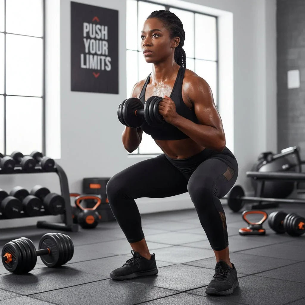 adjustable-dumbbell-barbell-set-30kg-50kg-kenya-3010567 - Anko Living