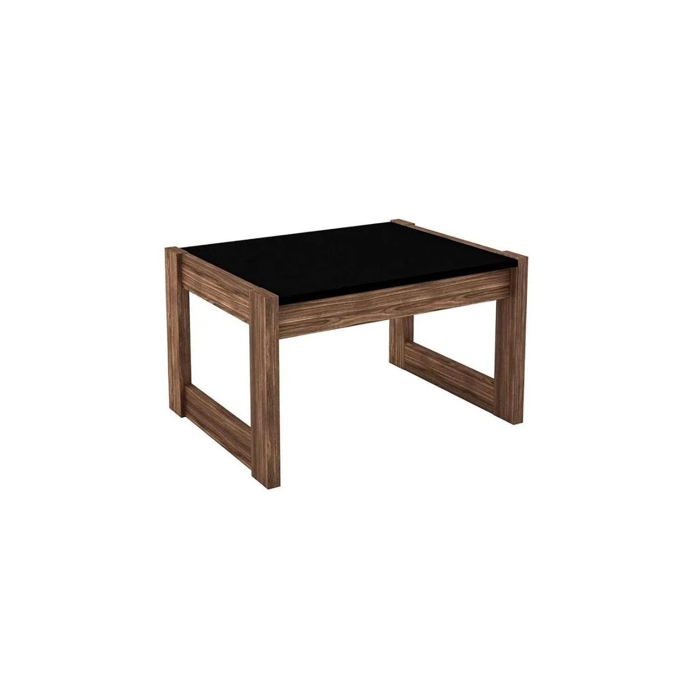 tecnomobili-az-line-coffee-table-l59-x-w355-x-h455cm-white-walnut-2402855 - Anko Living