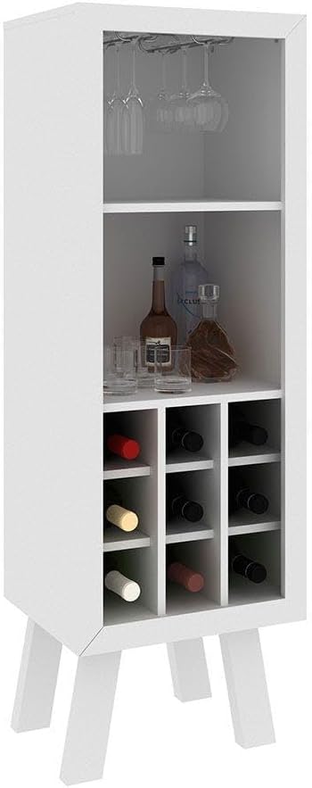 tecnomobili-wine-rack-w448-x-h94-x-d375cm-white-5186844 - Anko Living