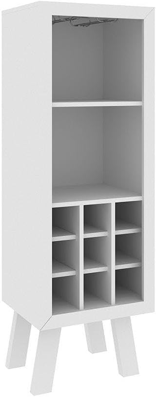 tecnomobili-wine-rack-w448-x-h94-x-d375cm-white-7827784 - Anko Living